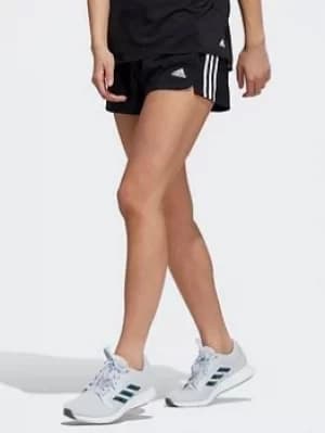 Image of adidas Pacer 3-stripes Adilife Shorts, Black, Size S, Women