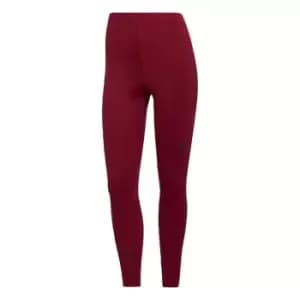 Image of adidas Run Icons 3-Stripes 7/8 Running Tights Womens - Legacy Burgundy