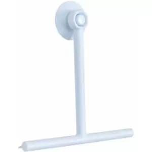 Image of Showerdrape - Rocco Squeegee & Holder White - White