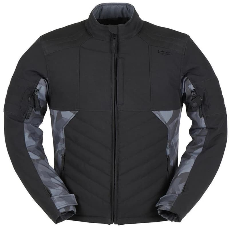 Image of Furygan ICE Track Jacket Black Camo Size S
