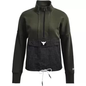 Image of Under Armour Rock Fleece Hoodie Womens - Green