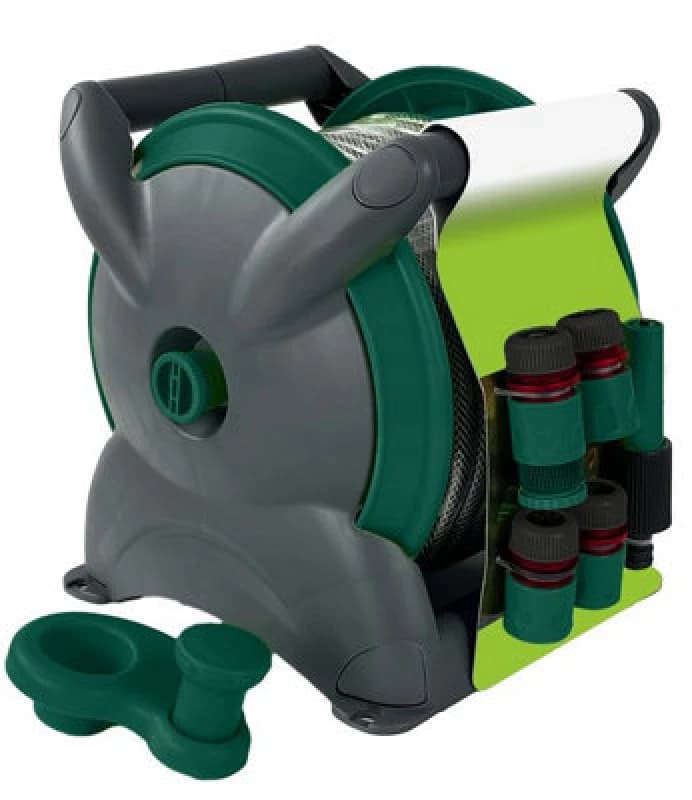 Image of Generic Dekton Hose Reel Cart 20M With Nozzle Kit, Dtg6060