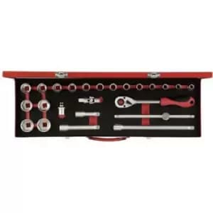 Image of Gedore RED R69004024 3300006 Bit set 24 Piece
