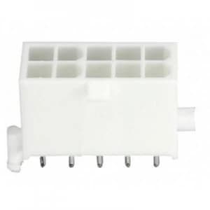 Image of TE Connectivity 1 770858 1 Pin enclosure PCB Mini Universal MATE N LOK Total number of pins 10 Contact spacing 4.14 m