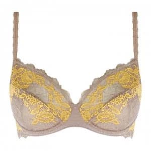 Image of Wacoal Lace Perfection Underwire Bra - Moon Rck MOK