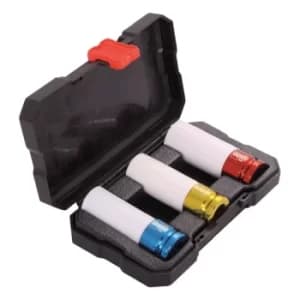 Image of APA12 3 Piece 1/2 Alloy Wheel Socket Set