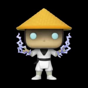 Image of Mortal Kombat Raiden with Fire EXC Pop! Vinyl Figure