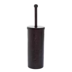Image of Hammered Dark Bronze Finish Toilet Brush