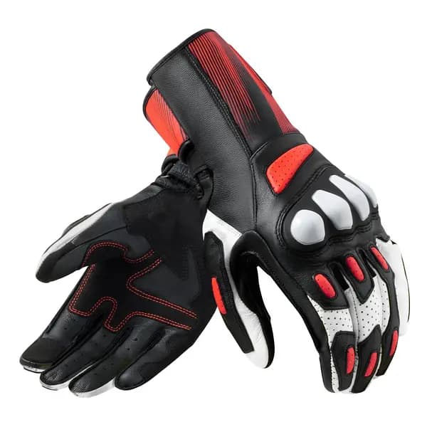 Image of REV'IT! Metis 2 Gloves Black Neon Red Size XL