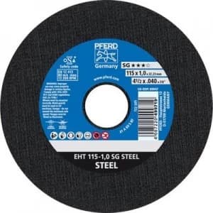 Image of PFERD Sg Steel 61340382 Cutting disc (straight) 115mm 22.23mm 25 pc(s)