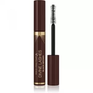 Image of Max Factor Divine Lashes Curling and Separating Mascara Shade 002 Black Brown 8ml