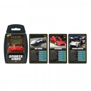 Image of Sports Cars Top Trumps Classics Card Game
