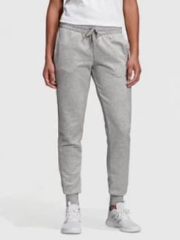 Image of adidas Essentials Plain Pant, Medium Grey Heather, Size S, Women