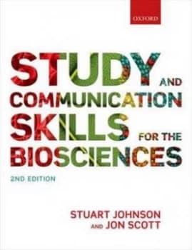 Image of Study and Communication Skills for the Biosciences by Stuart Johnson Paperback