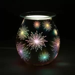 Image of Firework Effect Light-up Electric Oil Burner