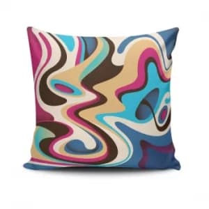 Image of NKRLNT-191 Multicolor Cushion