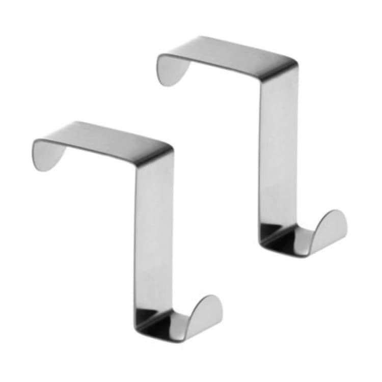 Image of Premier Housewares Over Door Reversible Hook Silver