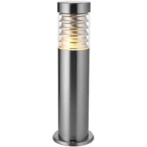 Image of Outdoor IP44 Bollard Light Marine Grade Steel Lamp Post Garden Driveway Patio