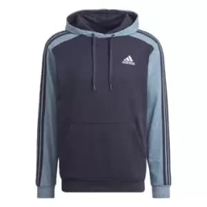 Image of adidas Essentials M lange French Terry Hoodie Mens - Legend Ink / Legend Ink Metall