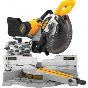 Image of DEWALT DW717 XPS Sliding Compound Mitre Saw 250mm 110v