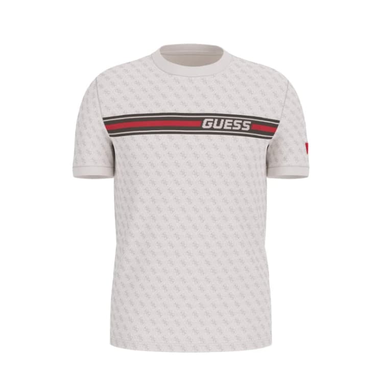 Image of Guess T-Shirt Guess Jamey Blanc Male S
