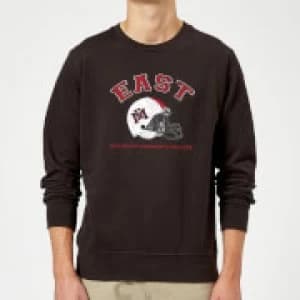 Image of East Mississippi Community College Helmet Sweatshirt - Black - 5XL