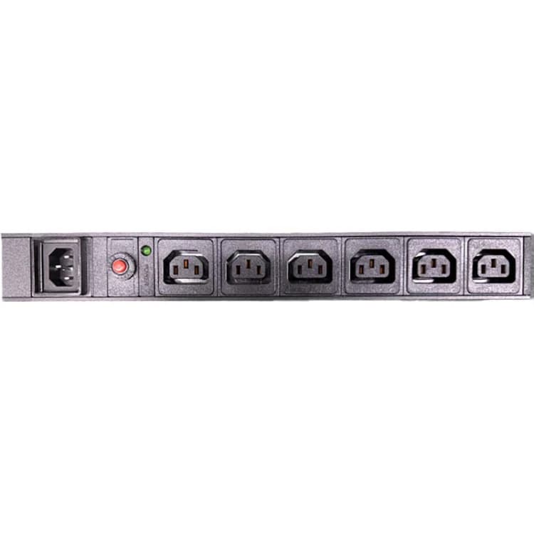 Image of FDL 6 WAY IEC DISTRIBUTION BLOCK WITH OVERLOAD SWITCH