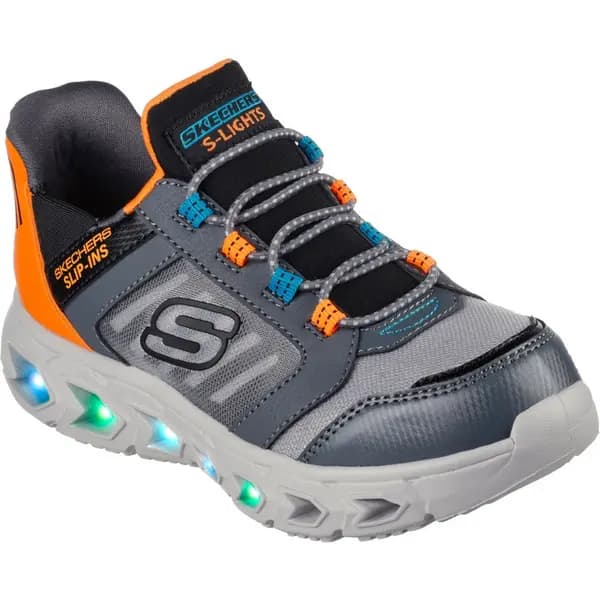 Image of Skechers Boys Hypno-Flash 2.0 Odelux Lightweight Trainers UK Size 13.5 (EU 33)