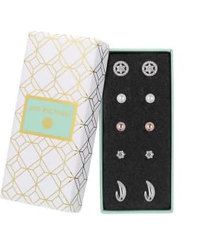 Image of Jon Richard Two Tone Flower & Hoop Pack