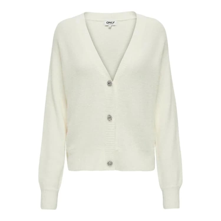 Image of Only Womens cardigan Only Ella Piumo Blanc Female L