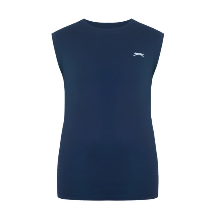 Image of Slazenger Mens Vest - Blue Blue S