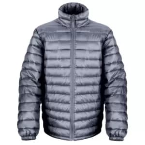 Image of Result Mens Ice Bird Padded Winter Jacket (Water Repellent & Windproof) (2XL) (Frost Grey)