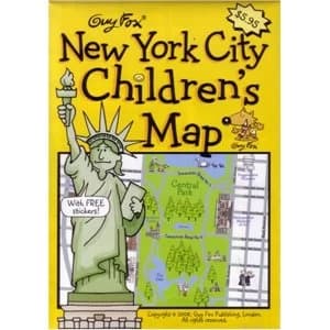 Image of Guy Fox New York City Childrens Map 2008 Sheet map
