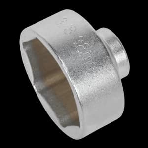 Image of Genuine SEALEY SX115 Low Profile Oil Filter Socket 38mm 3/8Sq Drive
