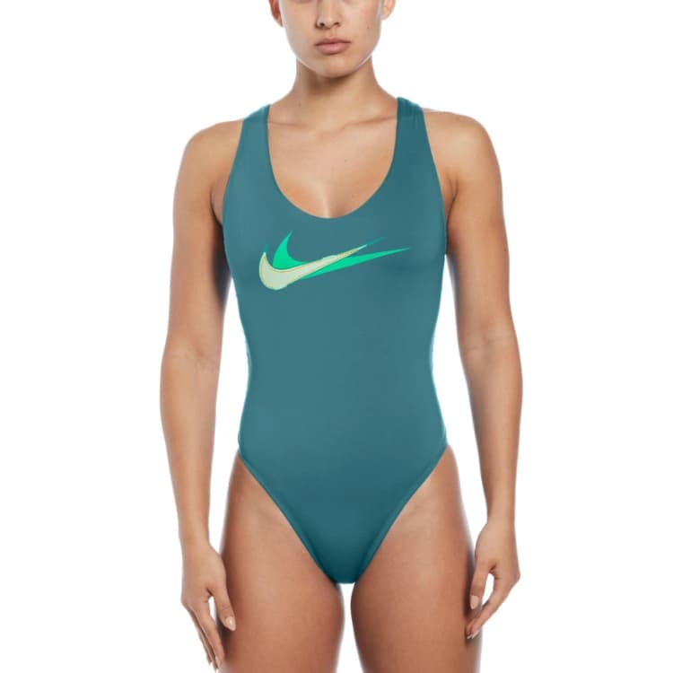Image of Nike Multi Logo Crossback One Piece Dusty Cactus female 10 (S)