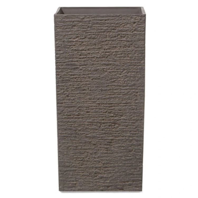 Image of Beliani Plant Pot Gaza 35cm Dark Brown