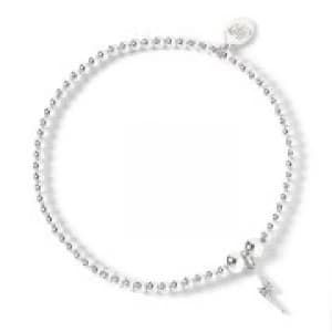Image of Harry Potter Lightening Bolt Ball Bead Bracelet with Embellished with Swarovski Crystals