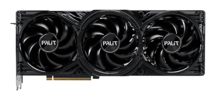 Image of Palit GeForce RTX 5070 Ti GAMINGPRO OC 16GB GDDR7 Graphics Card - NE7507TS19T2-GB2031A