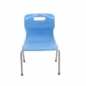 Image of TC Office Titan 4 Leg Chair Size 2, Sky Blue