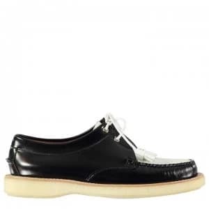 Image of Bass Weejuns Tie Shoes - Black/White