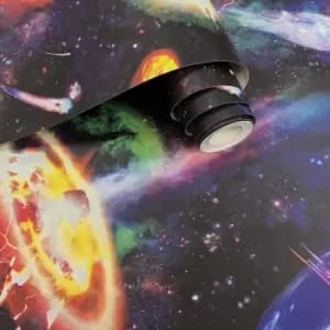 Image of Holden Decor Nebula Multi Wallpaper