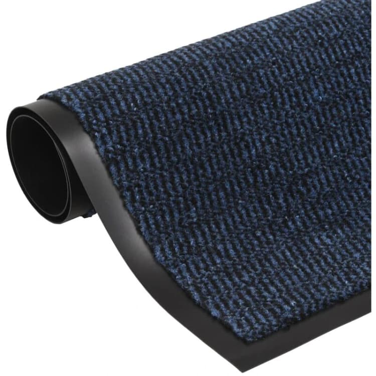 Image of VIDAXL Dust Control Mat Rectangular Tufted 40x60cm Blue Vidaxl 132705