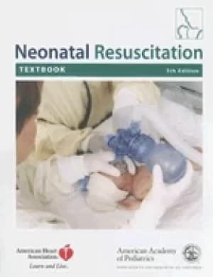 Image of neonatal resuscitation textbook