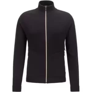Image of Boss Boss Zelgo Knitted Sweater Mens - Black