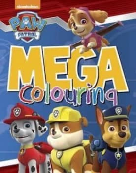 Image of Nickelodeon Paw Patrol Mega Colouring Book