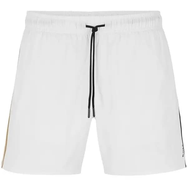 Image of Boss Iconic 10239741 01 Swim Shorts Small Black 35519703350