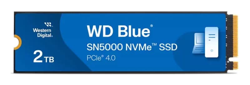 Image of WD Blue SN5000 500GB M.2 PCIe 4.0 NVMe SSD/Solid State Drive