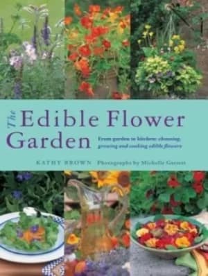 Image of The edible flower garden by Kathleen Brown