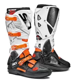 Image of Sidi Crossfire 3 SRS Orange Fluo Black White 41