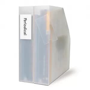 Image of Value 3L Self Adhesive Label Holders 19x75mm 10305 (PK16)